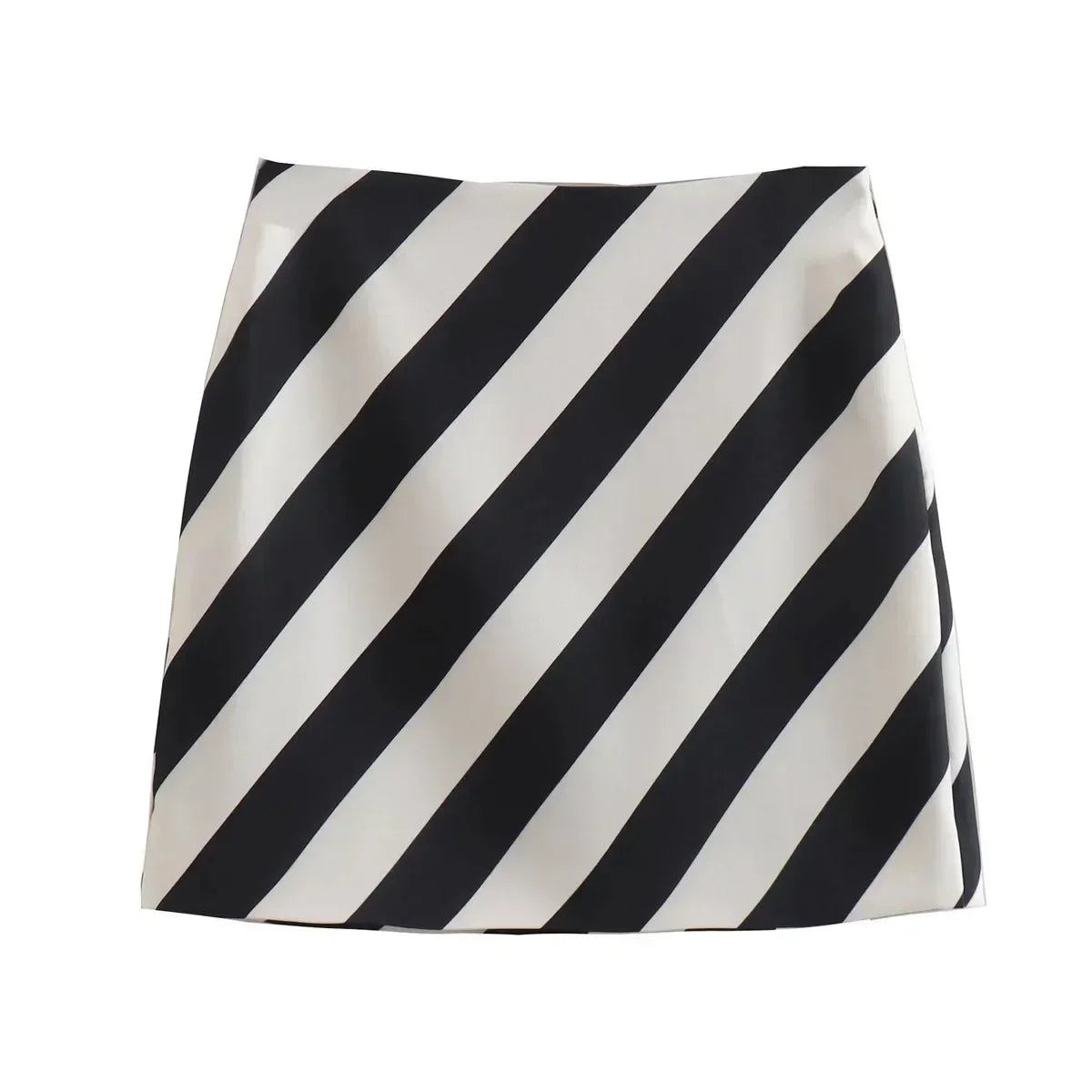 Women's Mid Skirt Striped Casual - Piña Colada