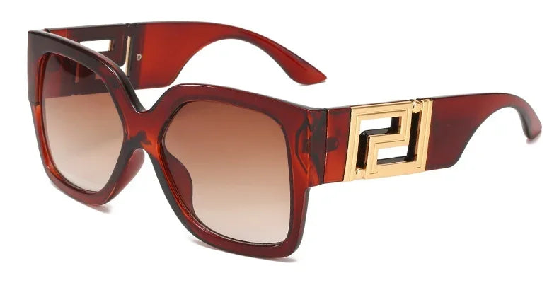 Oversized Women's Sunglasses - Piña Colada