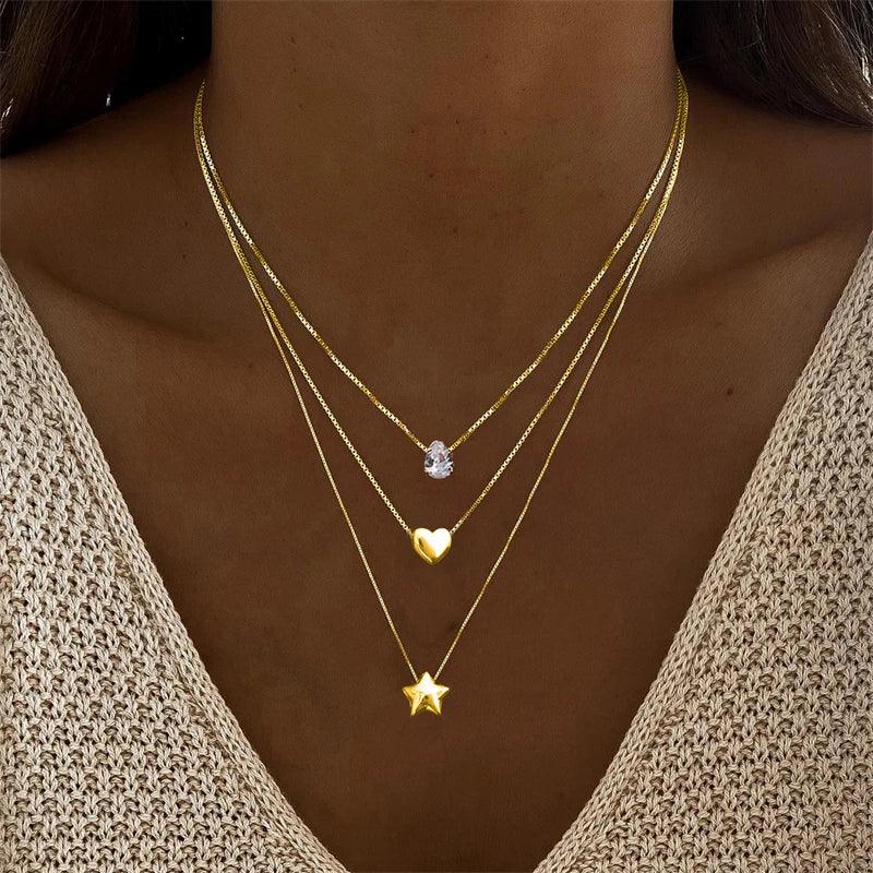 Classic Pendant Lucky Evil Eyes - Piña Colada