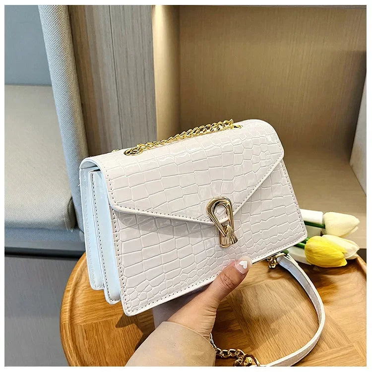 Crocodile Pattern Shoulder Bags