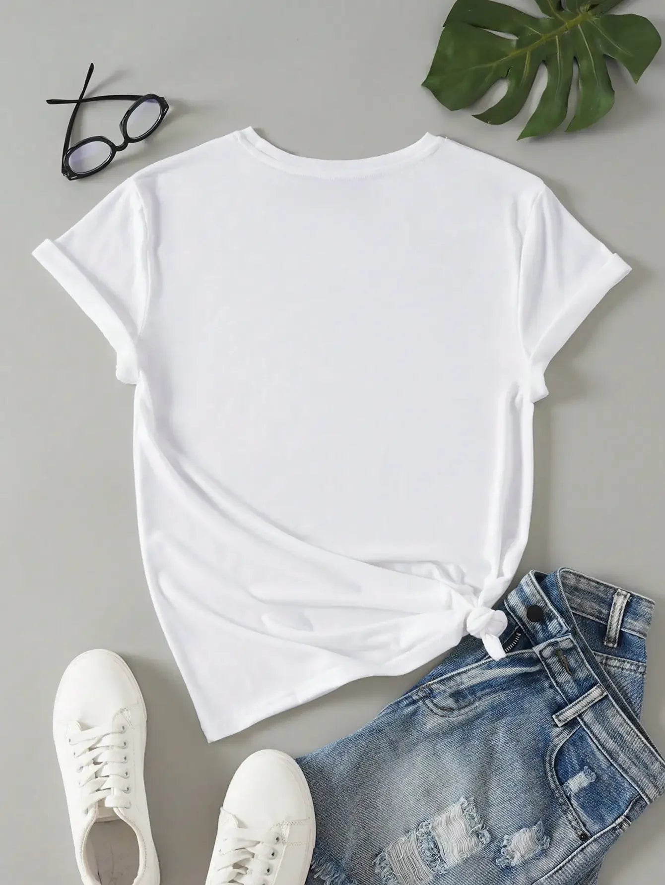 Eye Print Short Sleeve T-Shirt - Piña Colada