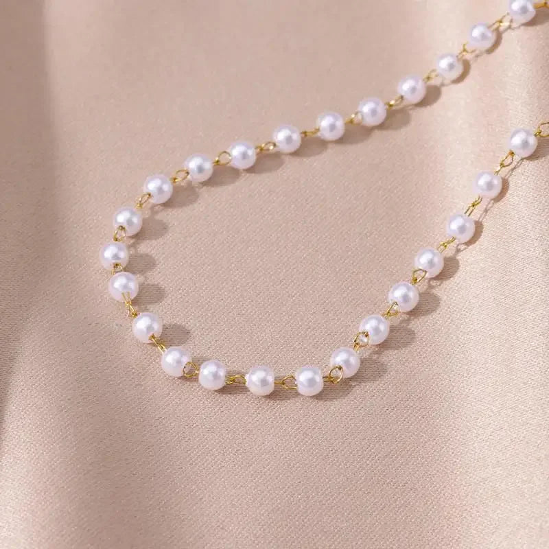 Stainless Steel Gold-Plated Anklet for Women - Piña Colada