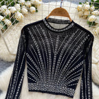 Long Sleeves O Neck Shirts - Piña Colada