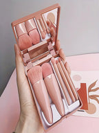 5-Piece Makeup Brush Set - Piña Colada
