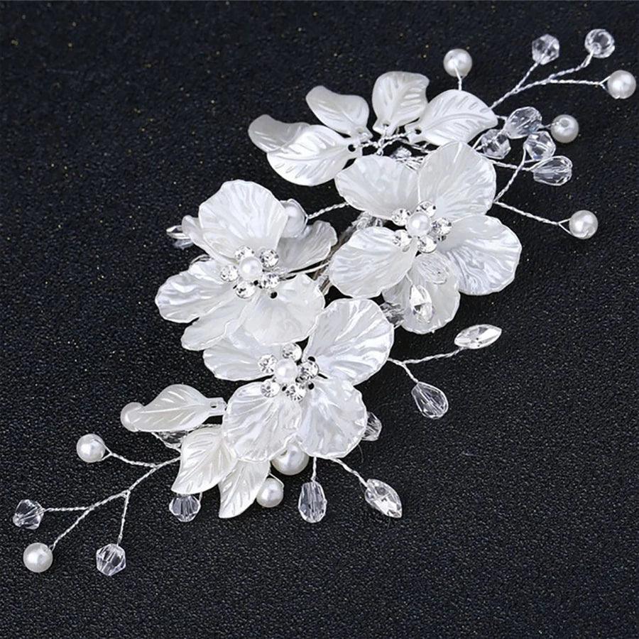 Flower Hair Clip - Piña Colada