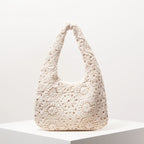 Pattern Hollow Shoulder Bag - Piña Colada