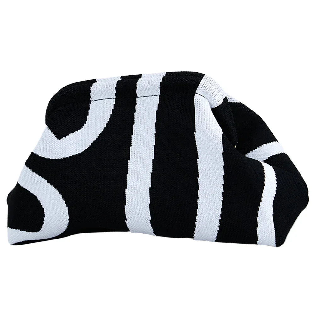 Clutch Bag Striped Color - Piña Colada