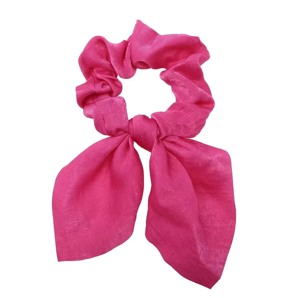 Bow Scrunchies - Piña Colada