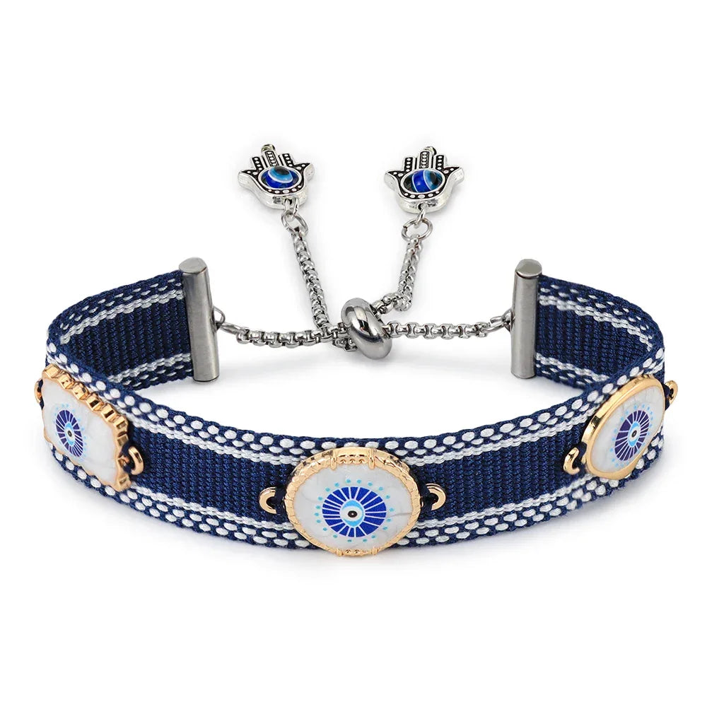 Evil Eyes Bracelets - Piña Colada
