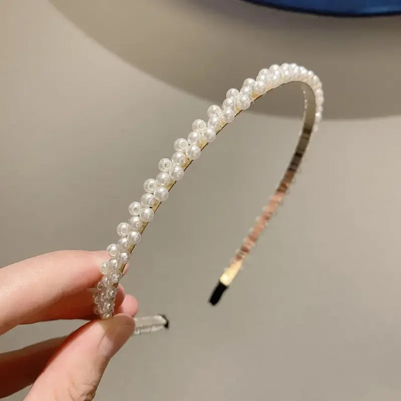 Pearl Hairbands for Women - Piña Colada