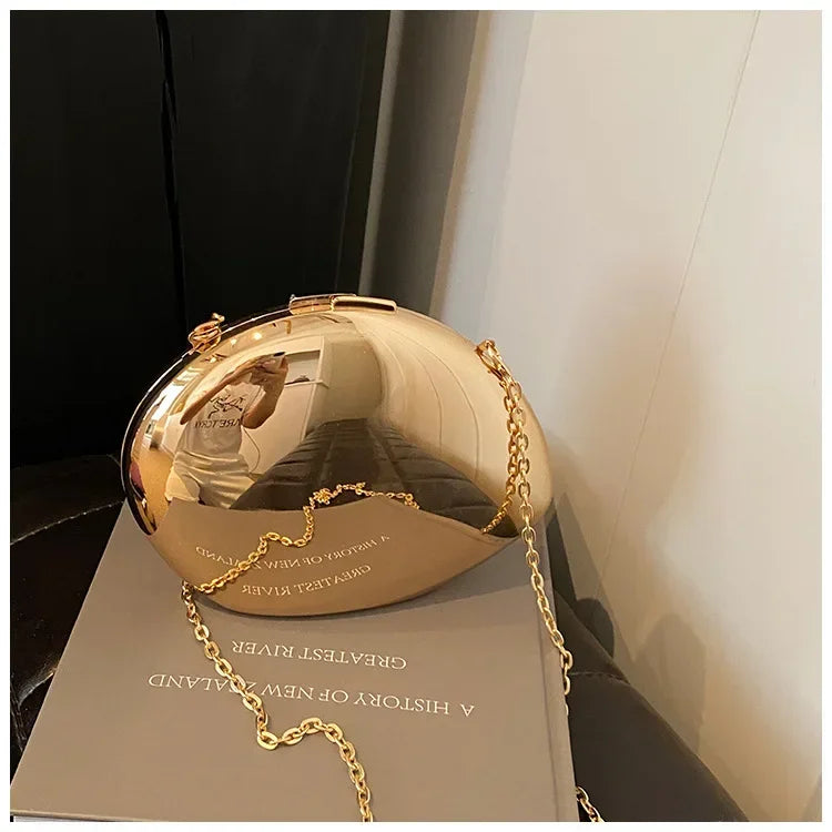Shell Shape Clutch Bag - Piña Colada