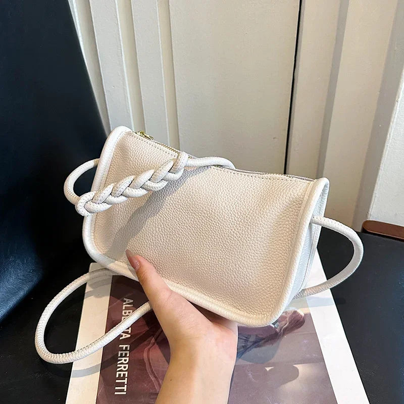 Leather Crossbody Bags - Piña Colada