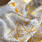 Bohemian Silk Scarf - Piña Colada