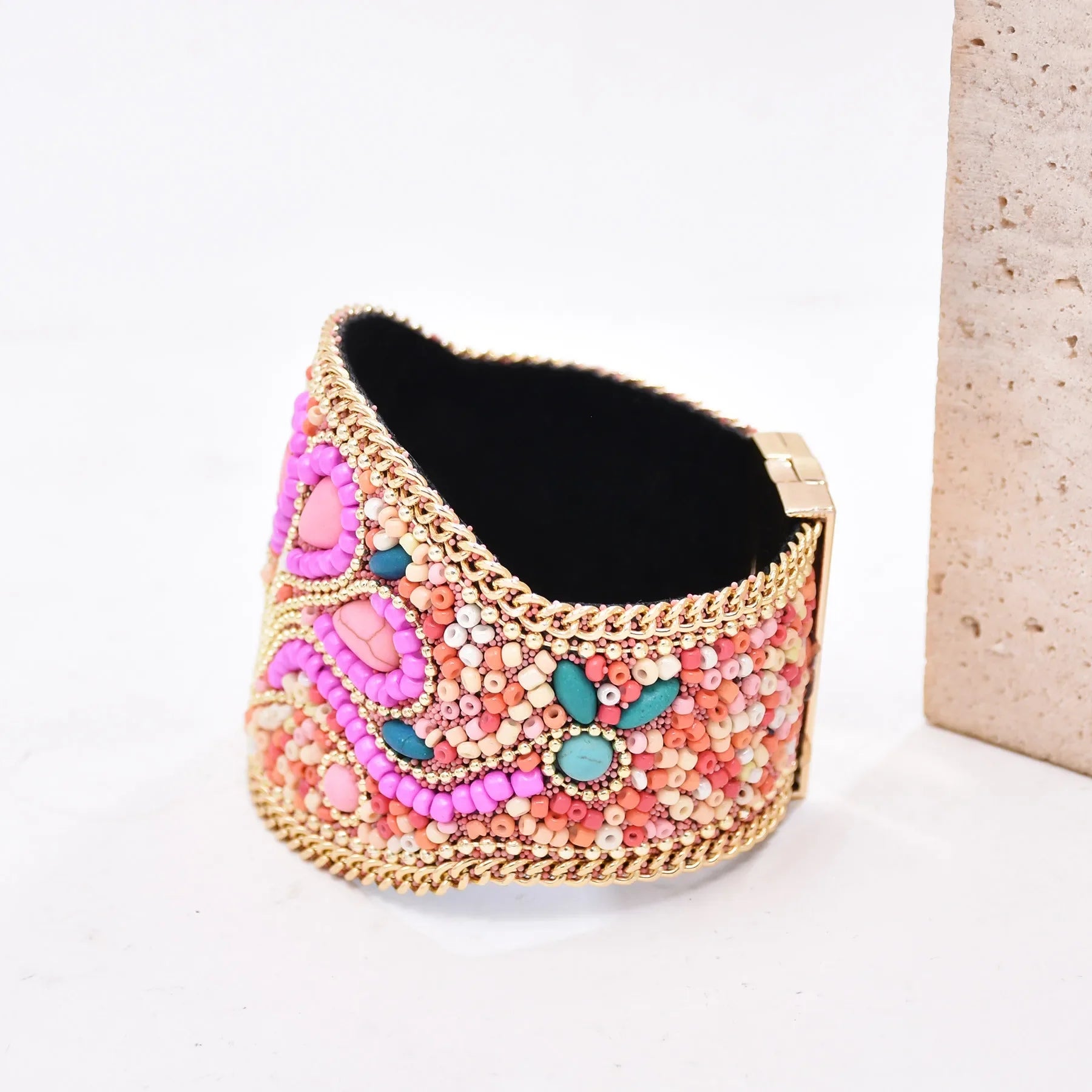 Acrylic Beads Bracelet - Piña Colada