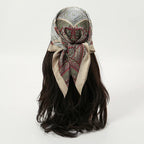 Bohemian Silk Scarf - Piña Colada
