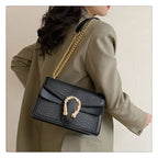Gold Chain Crossbody Bag - Piña Colada