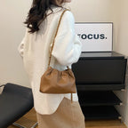 Crossbody Tote Bag PU Leather - Piña Colada