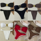 Bikini Set - Brazilian Thong - Piña Colada