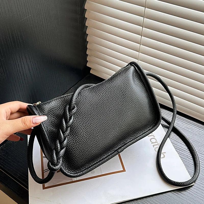 Leather Crossbody Bags - Piña Colada