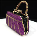 CLUTCH GLITTER BAG FOR EVENING - Piña Colada