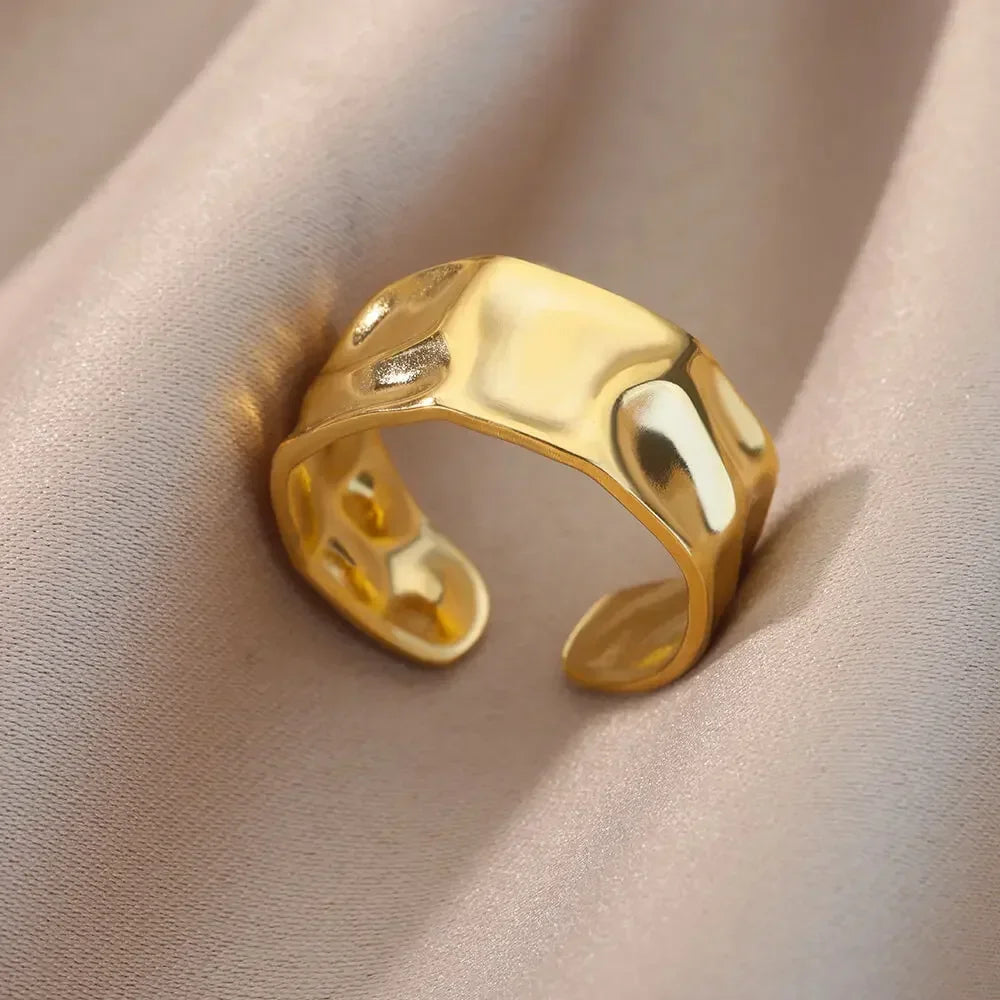 Stainless Steel Rings Aesthetic - Piña Colada