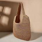 Straw Women Shoulder Bags - Piña Colada