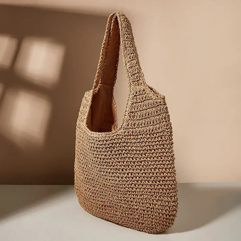 Straw Women Shoulder Bags - Piña Colada