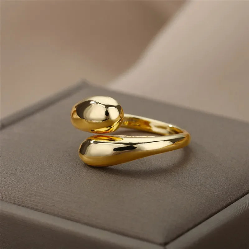 Pearl Ring Shape Gold - Piña Colada