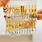 48PCS Earrings Set - Piña Colada
