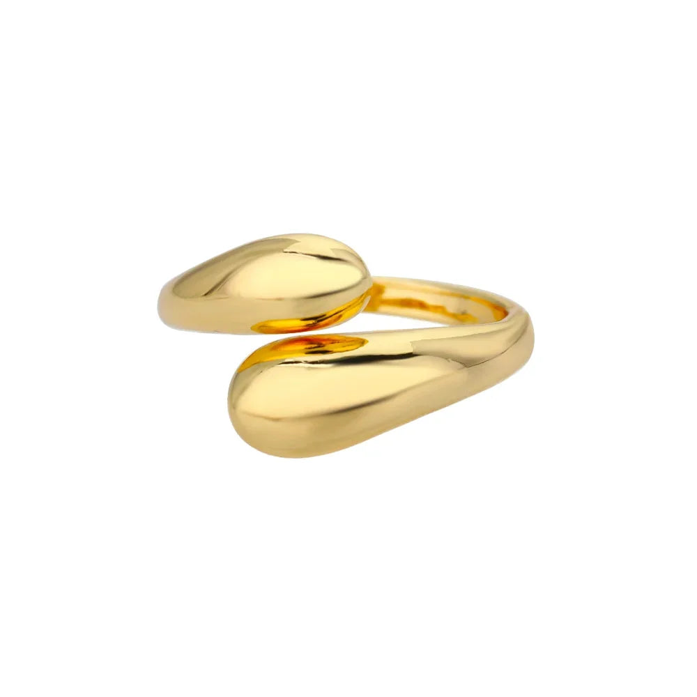 Stainless Steel Rings for Women Gold - Piña Colada
