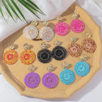 Boho Ethnic Irregular Flower Seed Beads - Piña Colada