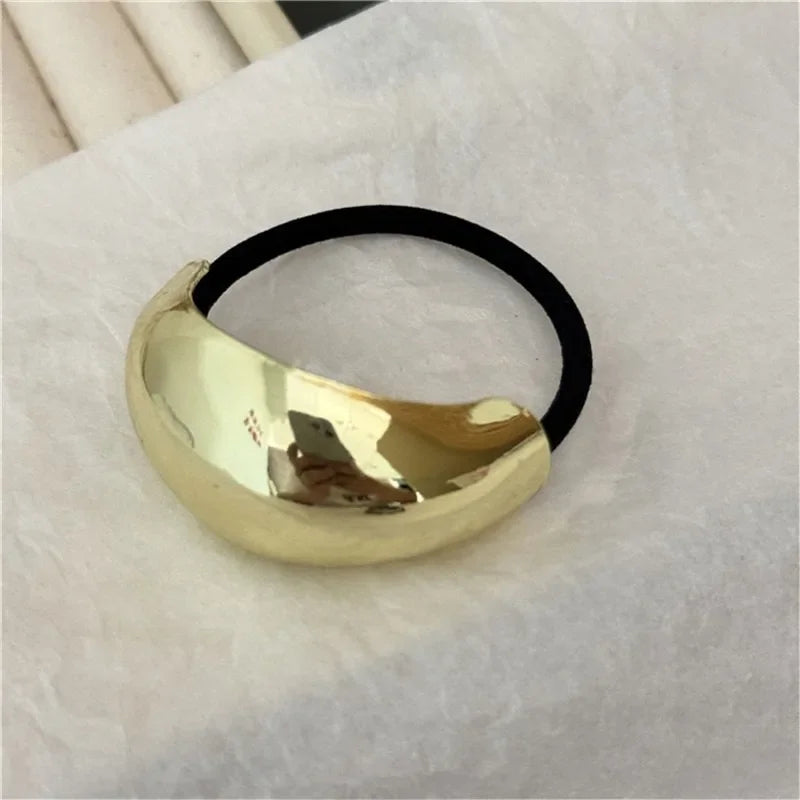 Metal Irregular Double-Layer Hair Bands - Piña Colada