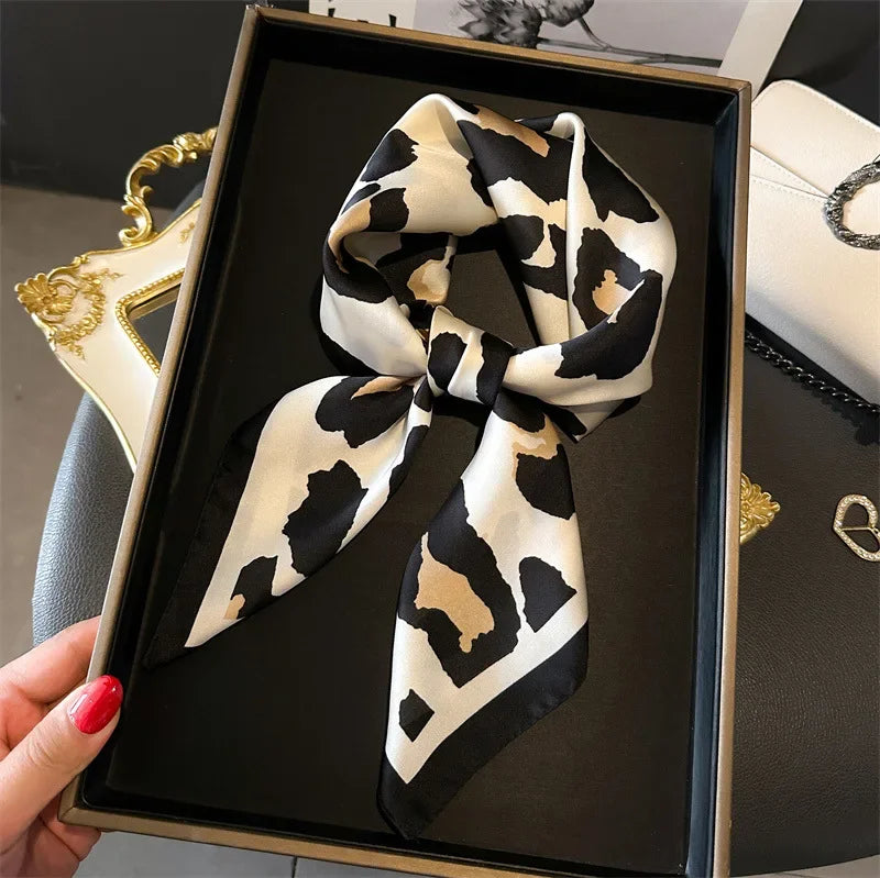 Square Scarf Silk Thin - Piña Colada