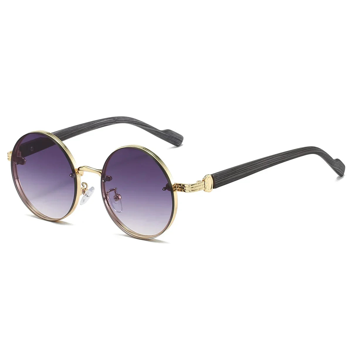 Vintage Round Sunglasses - Piña Colada