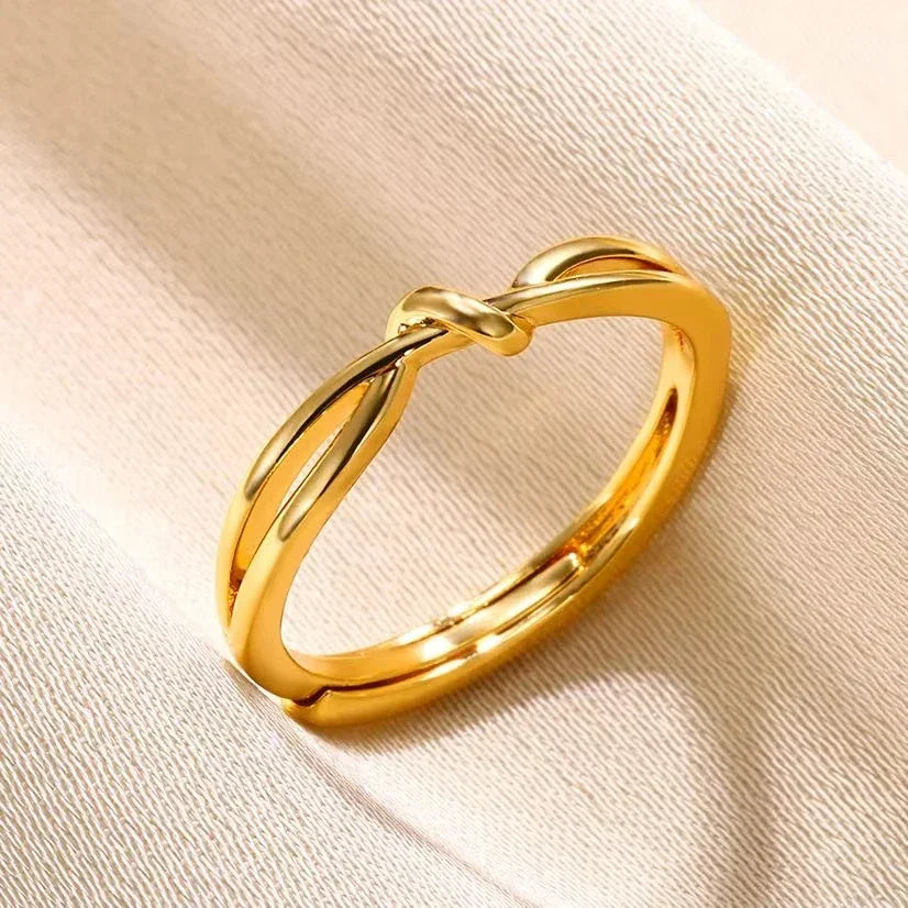 Stainless Steel Rings for Women Gold - Piña Colada