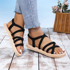 Minimalist EVA Platform Flat Sandals - Piña Colada
