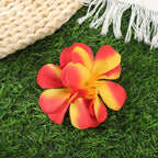 Orchid Flowers Hair Clips - Piña Colada