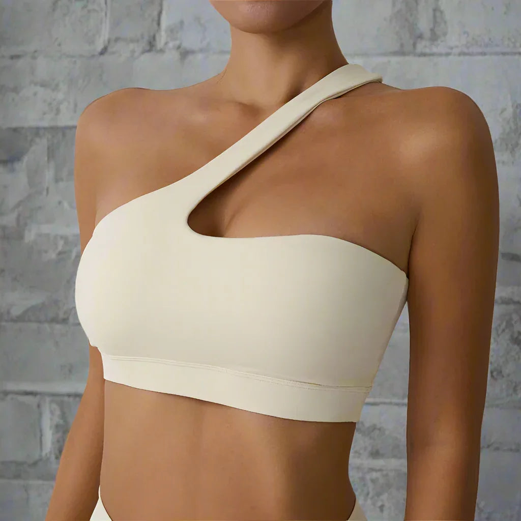 One-Shoulder Sexy Sports Bra