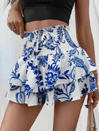 Floral Shorts - Piña Colada