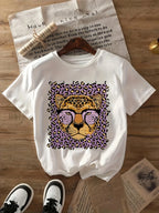 Casual Short-sleeve T-Shirt - Piña Colada