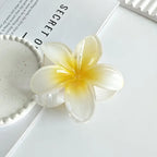 Gradient Hair Clips Women Flower - Piña Colada