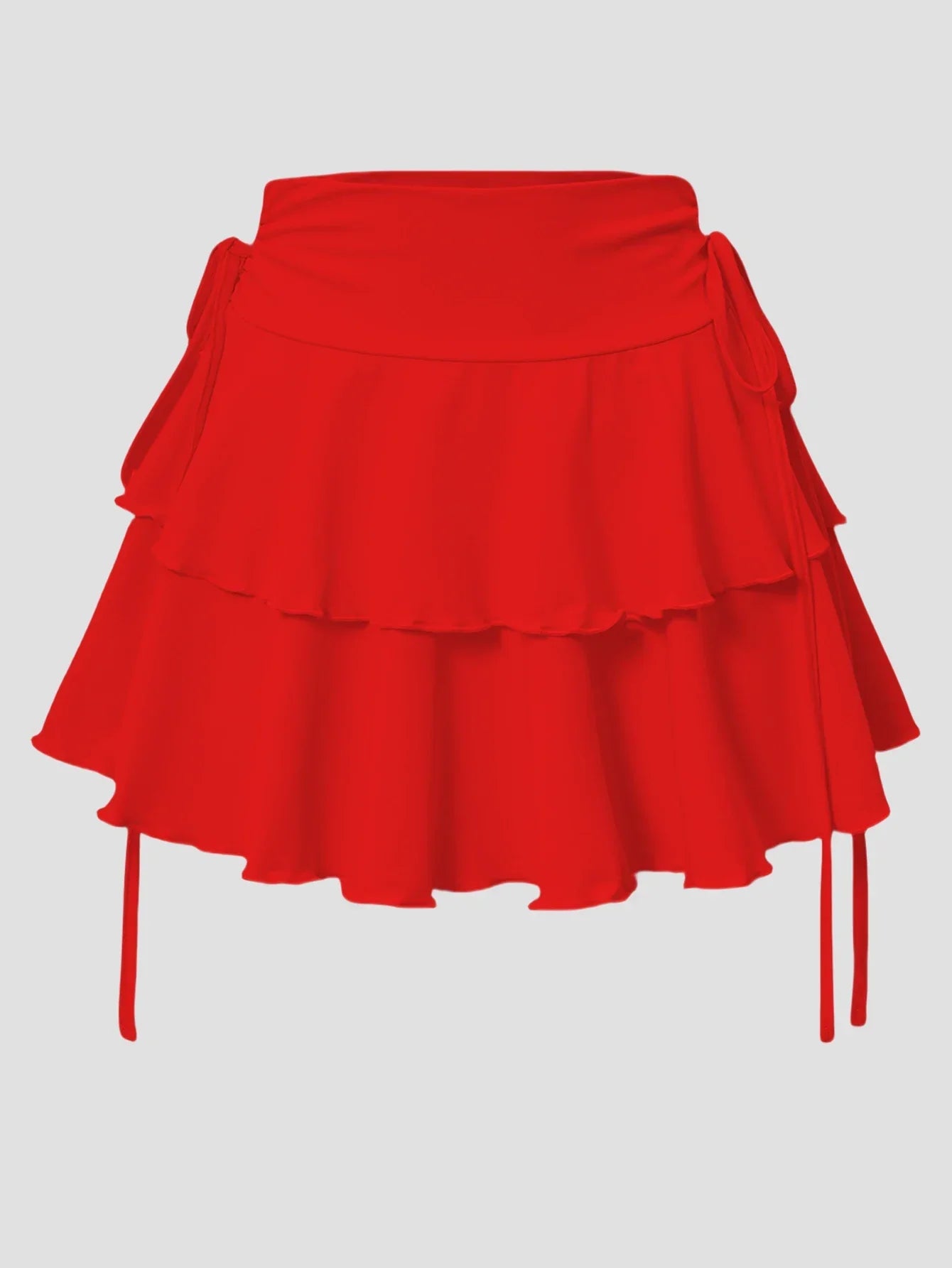 Solid Color Skirt High Waist - Piña Colada