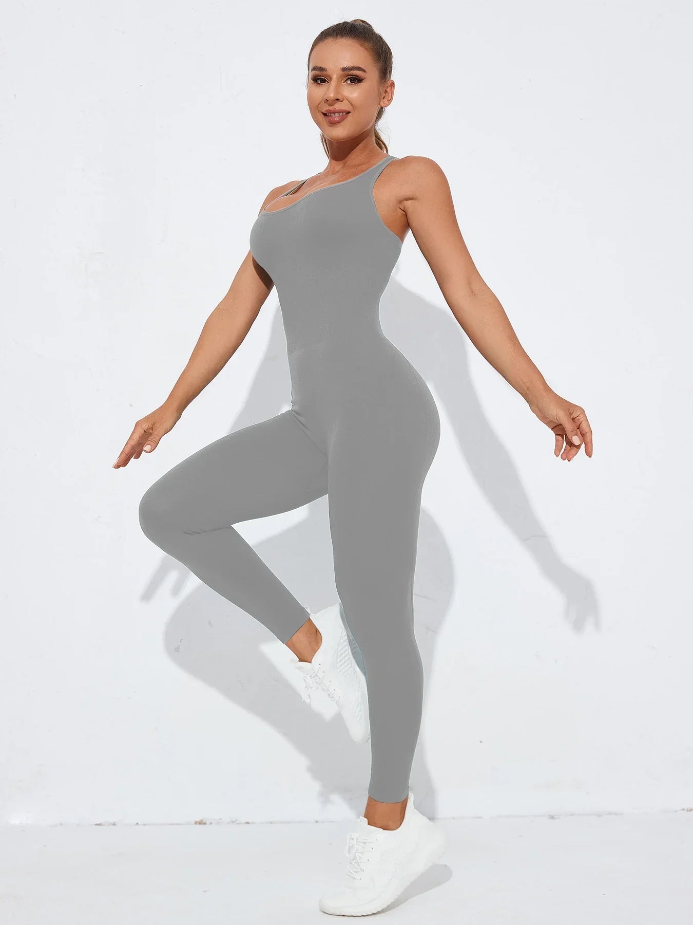 Women's Seamless Shapewear Bodysuit With Tummy Control Full - Piña Colada