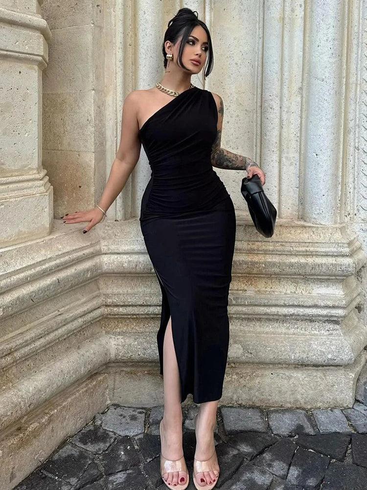 Maxi Dress Backless Slim - Piña Colada