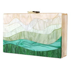 Geometric Box Clutch - Piña Colada