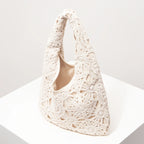 Pattern Hollow Shoulder Bag - Piña Colada