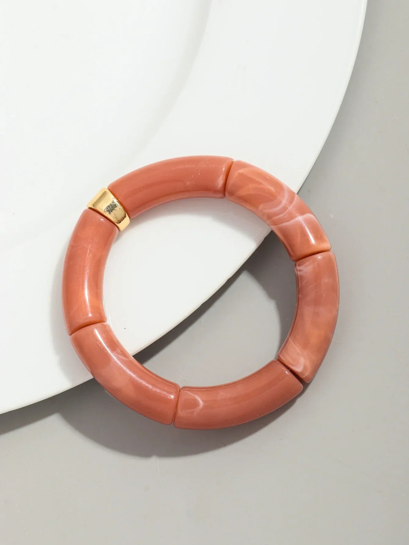 Acrylic Design Bracelet - Piña Colada