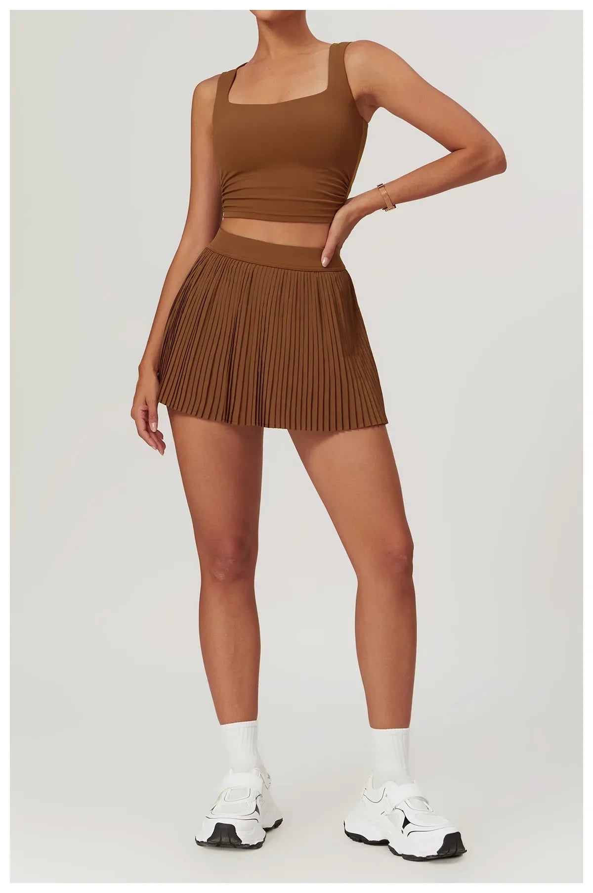 Sports Tennis Skirts Short - Piña Colada