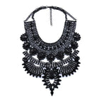 Large Collar Bohemian Vintage - Piña Colada