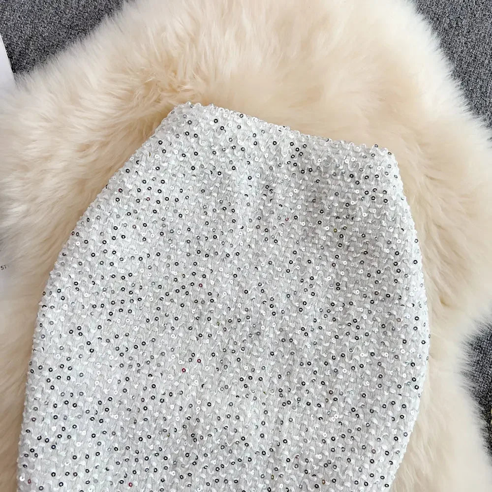 Mini A-Line Skirt with Bow Detail - Piña Colada